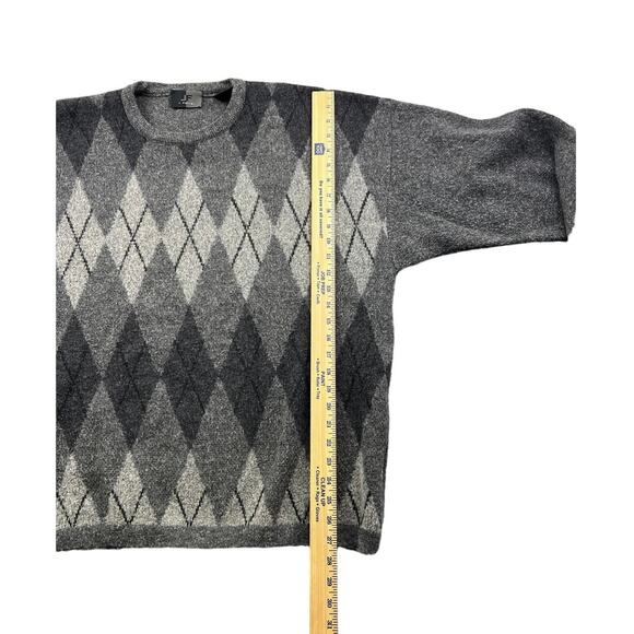 J. Ferrar Men's Argyle Crew Neck Pullover Sweater Size XL Extra Large - Picture 6 of 6